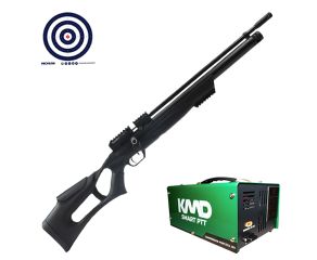 Carabina PCP Kral Arms Puncher Nish S 5.5mm + Compressor de AR KMD + Alvos