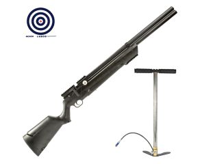 Carabina PCP Leviathan PS-P Nova Vista 5.5mm + Bomba Manual PCP + Alvos