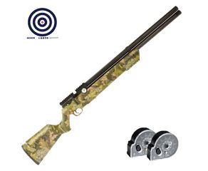 Carabina PCP Leviathan PS-R2 Nova Vista Camuflada 5.5mm + Magazine + Alvos