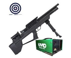 Carabina PCP Niksan ELF-S Bullpup 5.5mm + Compressor de AR KMD + Alvos