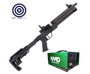 Carabina PCP Niksan TACTO-S 5.5mm + Compressor de AR KMD + Alvos