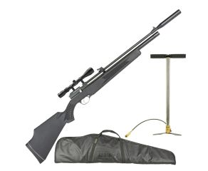 Carabina PCP PR900S G2 5.5mm + Luneta 3-9X40 + Bomba Manual 235 BAR + Capa