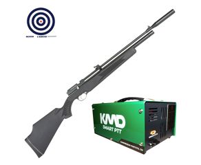 Carabina PCP PR900S G2 5.5mm VR + Compressor de AR KMD + Alvos