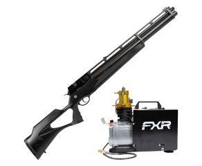 Carabina PCP R8 Black Standard Rossi 6.35mm + Compressor PCP FXR 220V
