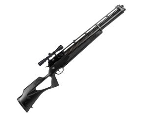 Carabina PCP R8 Black Standard Rossi 6.35mm + Luneta B3 3-9x40 SFP Thunder Outdoors