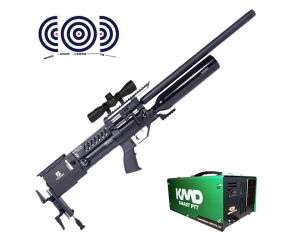 Carabina PCP Reximex Meta Premium 5.5mm + Compressor de AR KMD + Luneta 4x32 + Alvos
