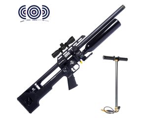 Carabina PCP Reximex Throne Gen 2 5.5mm + Bomba PCP Tuxing + Luneta 4x32 + Alvos