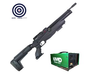 Carabina PCP Reximex Tormenta 5.5mm + Compressor de Ar KMD + Alvos