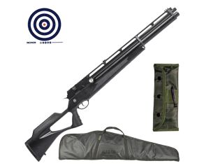 Carabina PCP Rossi R8 Black VR 5.5mm + Capa Magnum + Kit de Limpeza + Alvos