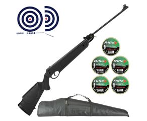 Carabina de Pressao Rossi Dione 4G 5.5mm + Capa Universal LC + Chumbinhos + Alvos