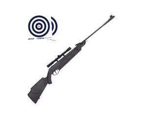 Carabina de Pressao Dione 5G Nitro 5 5mm + Luneta 4x20 Thunder Outdoors + Alvos