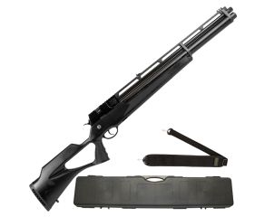 Carabina de Pressao PCP R8 Black Standard Rossi 5.5mm + Case + Bandoleira