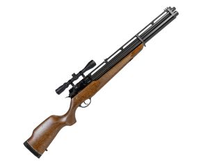 Carabina PCP R8 Standard Rossi 5.5mm + Luneta B3 3-9x40 SFP Thunder Outdoors