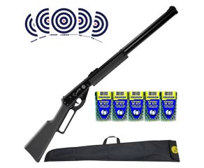 Carabina Rossi Cowboy 4.5mm + Capa + Esferas + Alvos