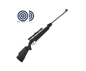 Carabina de Pressao Rossi Dione 4G Nitro 4 5mm + Luneta 4x20 Thunder Outdoors + Alvos