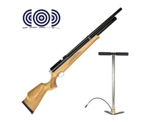 Carabina PCP Artemis M22 Uller 4.5mm + Bomba Manual PCP 300 BAR + Alvos