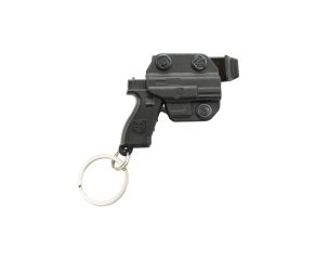 Chaveiro Holster Preto Belica