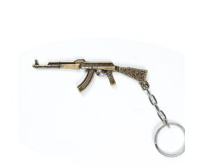 Chaveiro Metal AK-47 Bronze - Bélica