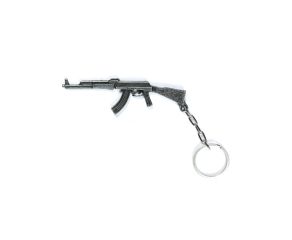 Chaveiro Metal AK-47 Cromado - Bélica