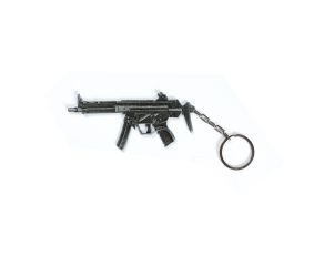 Chaveiro Metal Fuzil HK53 Cromado