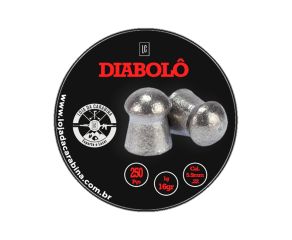 Chumbinho Diabolô LojaDaCarabina 5.5mm 250 Unidades