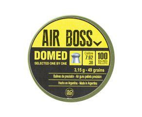 Chumbinho Air Boss Domed - 7.62mm - 100 Unidades