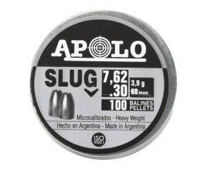 Chumbinho Rossi Slug Apolo 7.62mm 100 Unidades