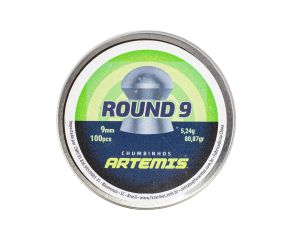 Chumbinho Artemis Round 9mm 100 Unidades