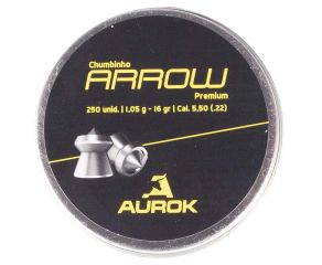 Chumbinho Aurok Premium Arrow 5.5mm 250 Un