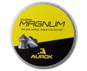 Chumbinho Aurok Magnum 4.5mm 250 Un