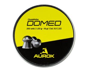 Chumbinho Aurok Domed 5.5mm 250 Un