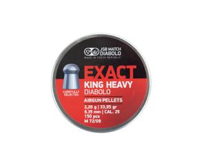 Chumbinho JSB Exact King Heavy 6.35mm 150 Un