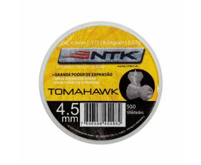 Chumbinho NTK Tomahawk 4.5mm 500 Unidades