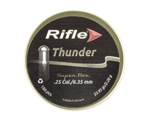 Chumbinho Rifle Thunder 6.35mm (Cal .25) 150 Unidades