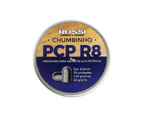 Chumbinho Rossi PCP R8 5.5mm 75 Un