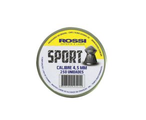 Chumbinho Rossi Sport - 4.5mm - 250 Unidades