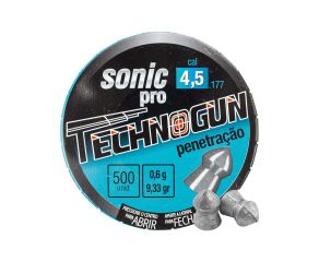 Chumbinho Technogun Sonic Pro 4.5mm 500 Un