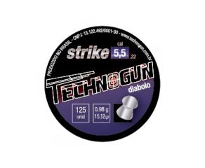 Chumbinho Technogun Strike Diabolô 5.5mm 125 Un