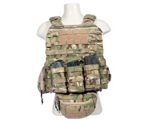 Colete TM Airsoft Multicam Completo