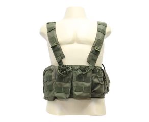 Colete Suspensório Tático - Chest Rig - Verde Oliva