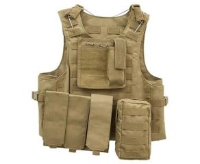 Colete-Tático-Chest-Rig-556-M4S-Tan-Loja-da-Carabina