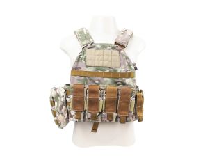 Colete Tático Plate Carrier Dacs Multicam