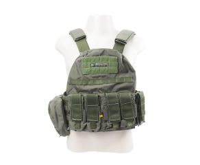 Colete Tático Plate Carrier Dacs Verde