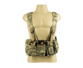 Colete Suspensório Tático Chest Rig Digital ACU