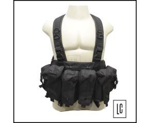 Colete Tático Chest - 7.62 AK - Preto