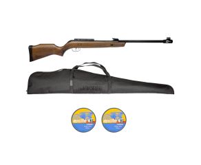 Carabina Gamo Hunter 440-AS Nitro IGT 5.5mm + Capa + Chumbinho H&N Excite Plinking