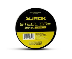 Esfera Aurok Steel Dourada 4.5mm - 500 Un