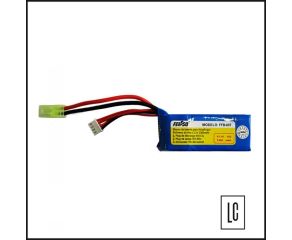 Bateria Airsoft LiPo - 11.1V - 1300mAh - 15C - FFB-007 - Feasso