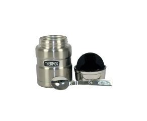 Pote Térmico de Comida Thermos Everest Prata 470ml