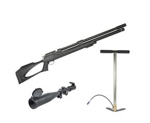 Carabina PCP Artemis M25 Thunder Black 4.5mm + Luneta 6-24x50 + Bomba